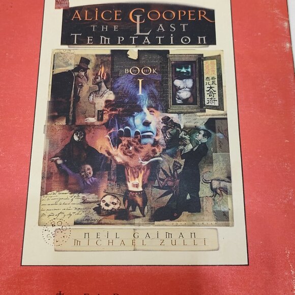 Alice Cooper "The Last Temptation" Book By Gaiman & Zulli 1st Printing 1994 VGC - Picture 4 of 9
